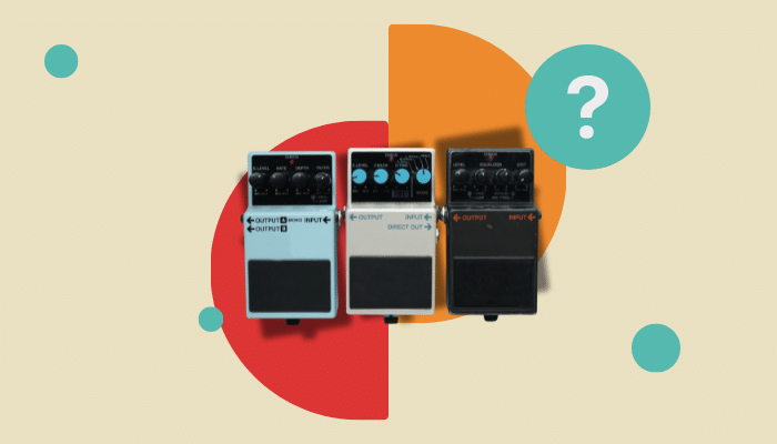 Different types of guitar pedals explained
