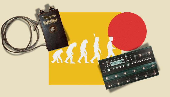History of guitar effects pedals