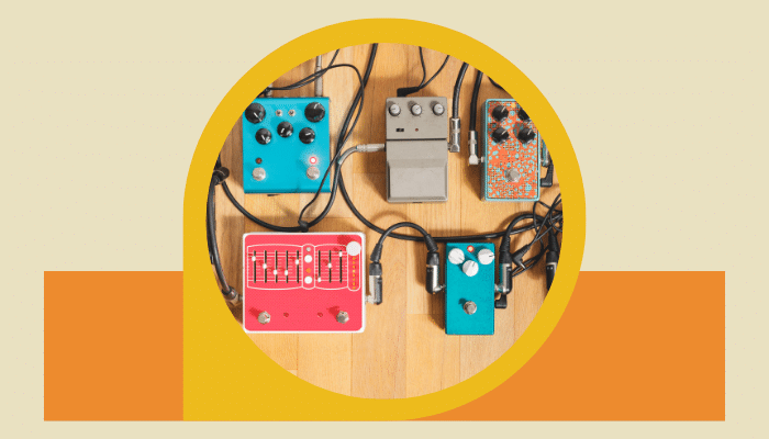 How to connect multiple guitar pedals