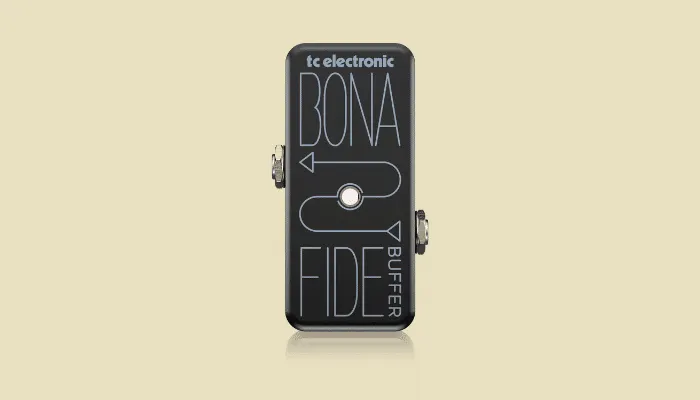 Image of the TC Bonafide Buffer. In our opinion the best buffer pedal under 100$.