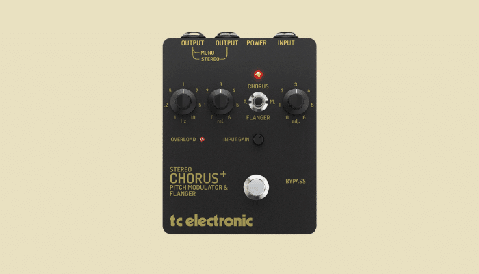 TC Electronic Stereo Chorus+ pedal