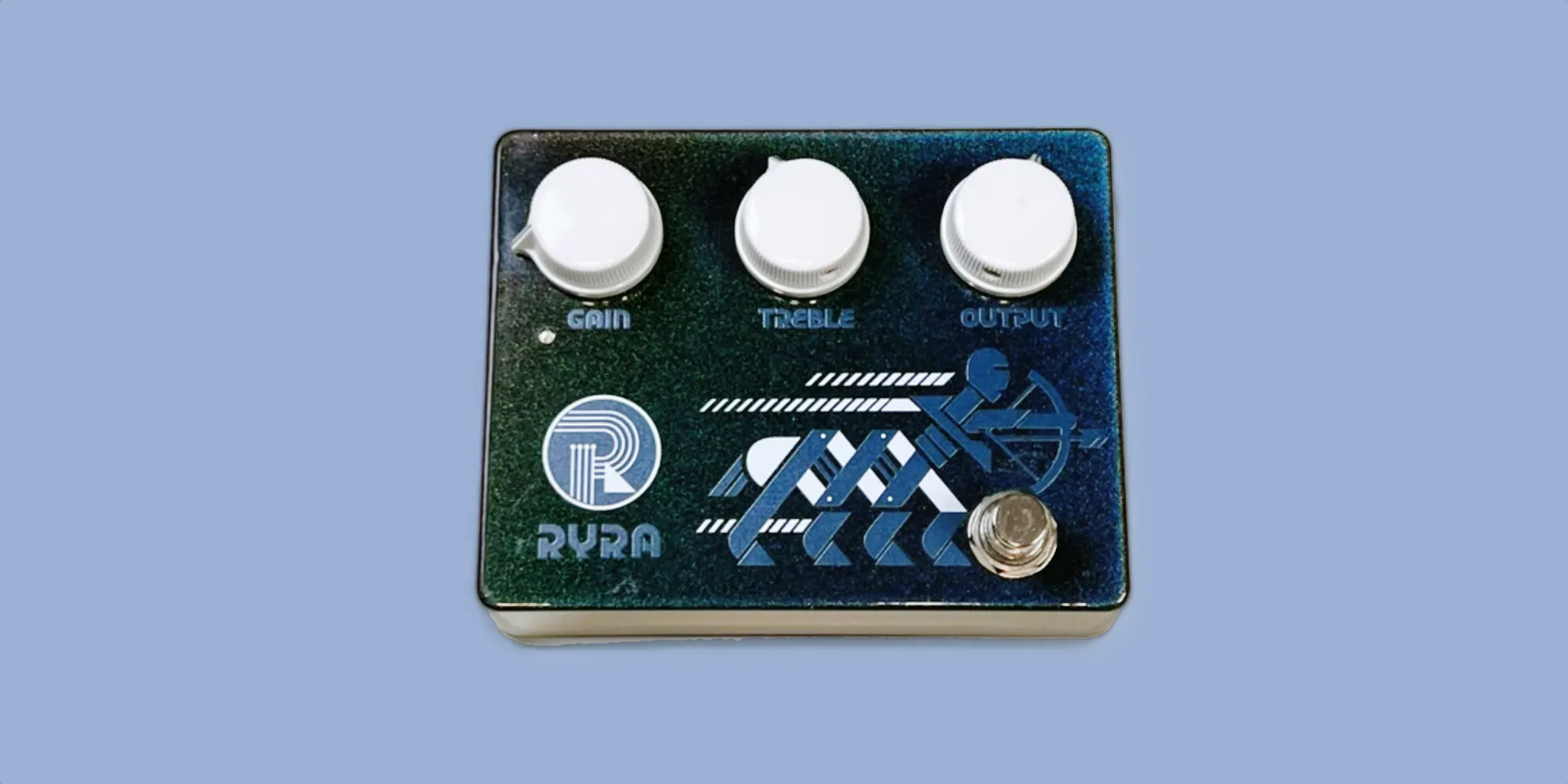 My RYRA The Klone, the transparent overdrive that earns its place on the board